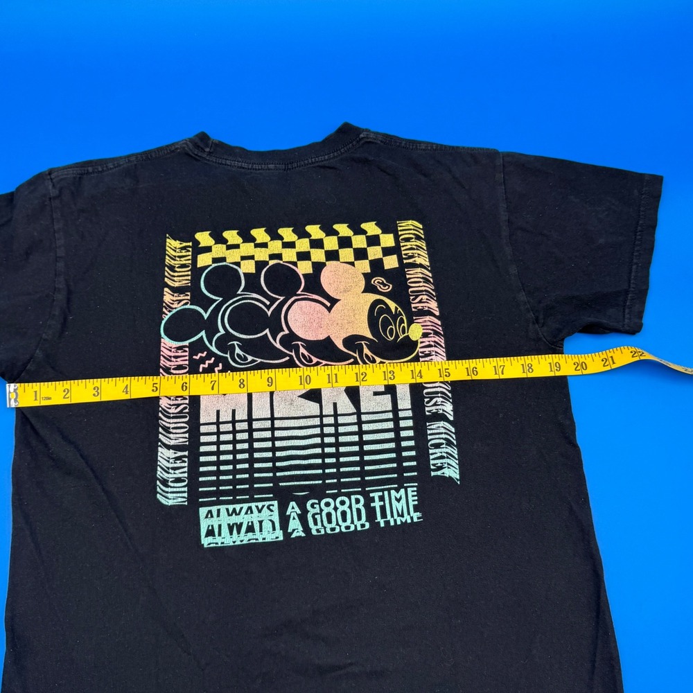 Disney Mickey Mouse NEFF Graphic T‎ Shirt Black Men's Size Medium - Picture 7 of 7